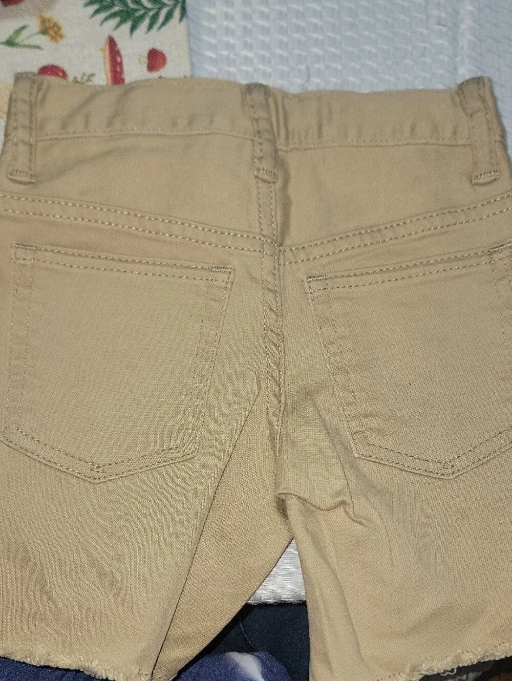 GAP Tan Khaki Denim Shorts 4yr Toddler